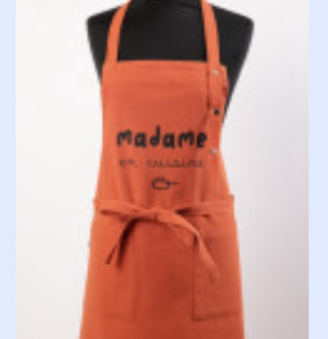 Tablier : madame en cuisine 