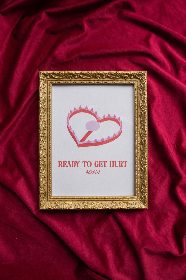 Ready to get hurt again 🥀 Cadre revalorisé