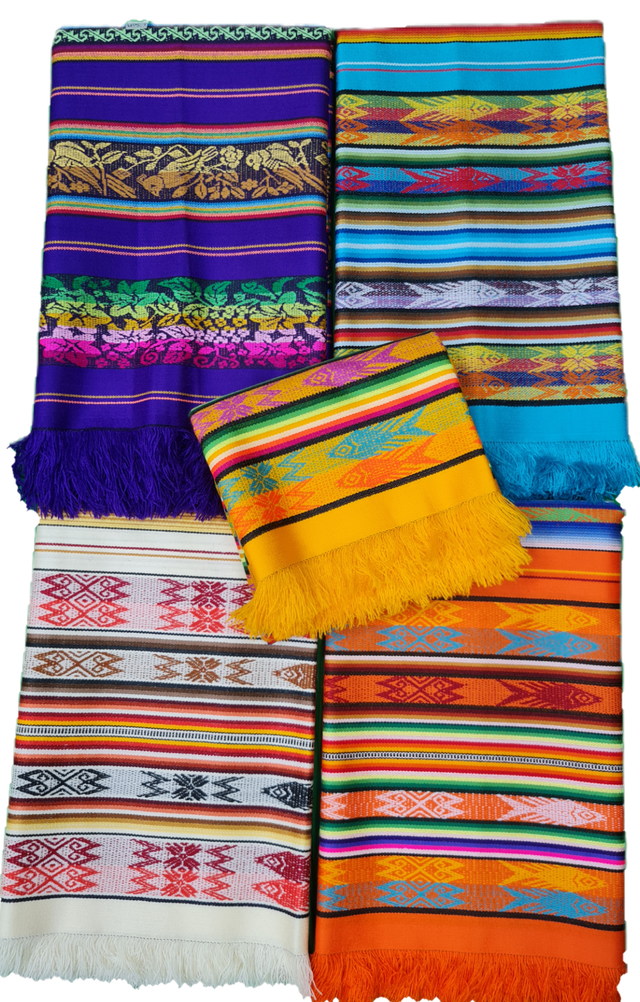 Plaid multicouleur Andine 1m30 x 1m60