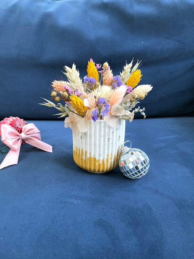 ATELIER FLEURS ET JESMONITE - Vase fleuri - SAMEDI 07/06