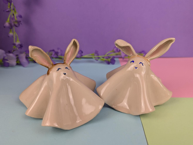 Ghost with bunny ears