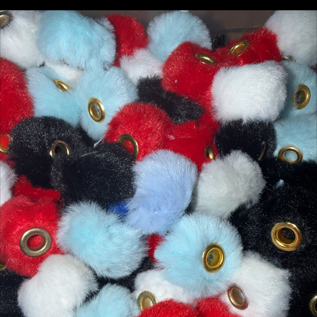 Perles Moumoute couleur aléatoire 