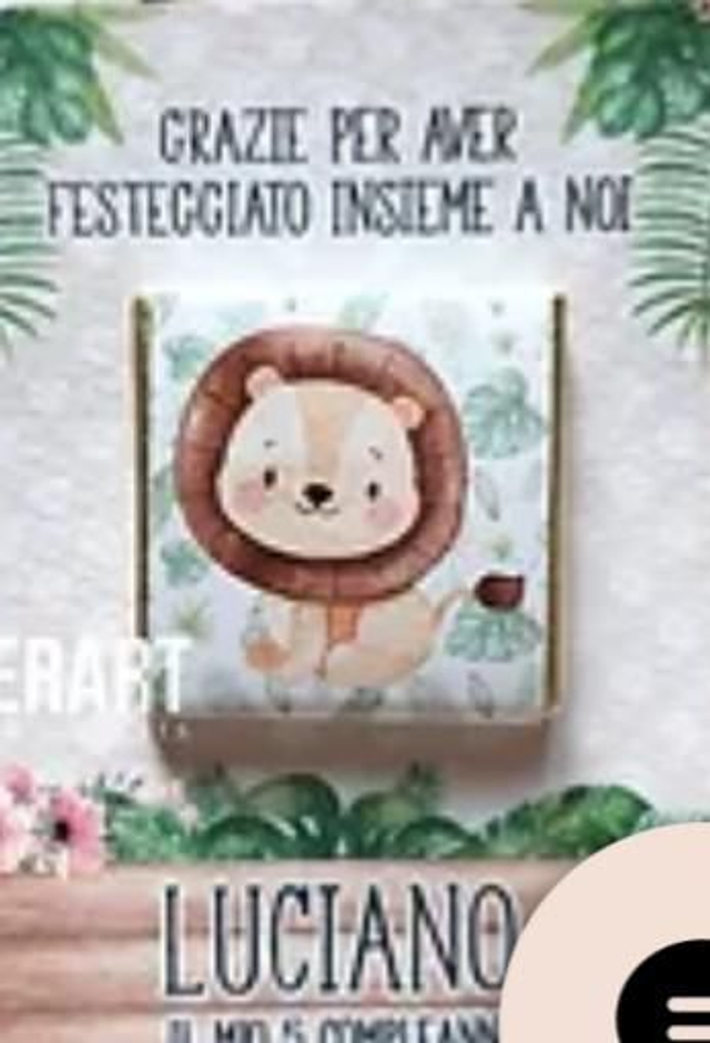 Card cioccolatino 10 cards