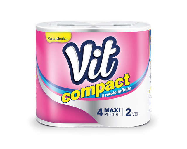VIT CARTA IGIENICA COMPACT/4PZ