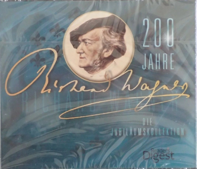 200 Jahre Richard Wagner -Die Jubiläumskollektion - Readers Digest 4x Audio CD