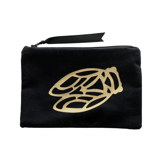 Petite Pochette Noire Cigale 