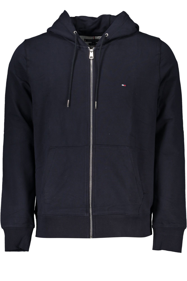 TOMMY HILFIGER FELPA CON ZIP UOMO BLU