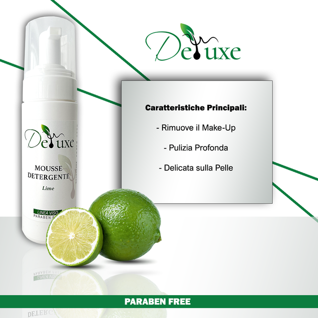 Mousse Detergente al Lime 180 ml
