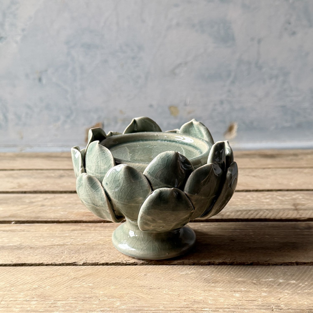 Artichoke Pillar candle Holder 