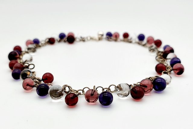 Bracelet Rosée camaïeu de violet (2)