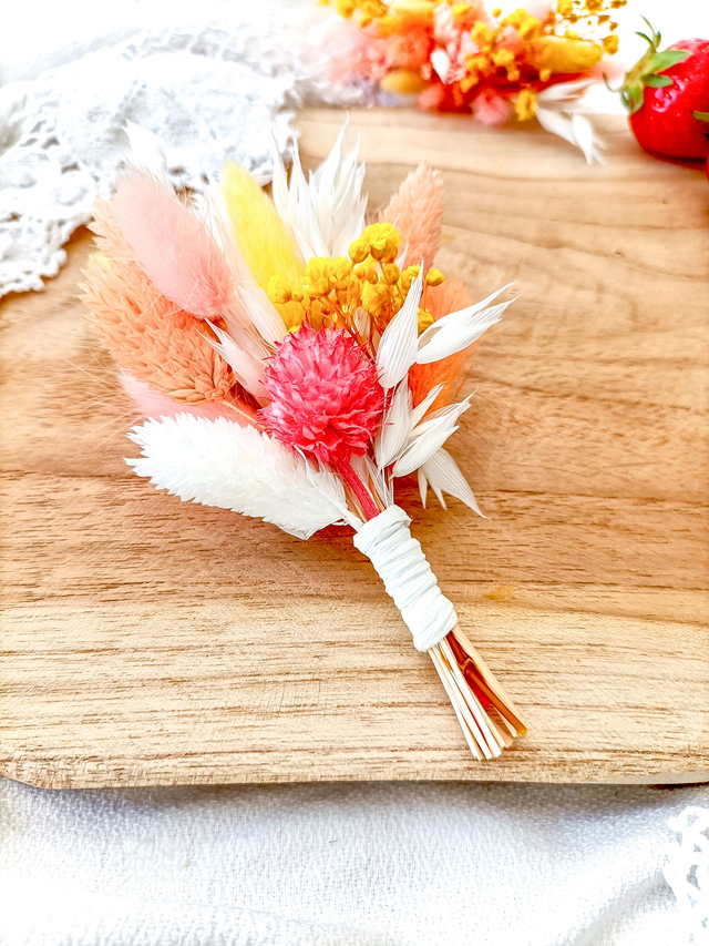 Boutonnière Sucres et Soleil