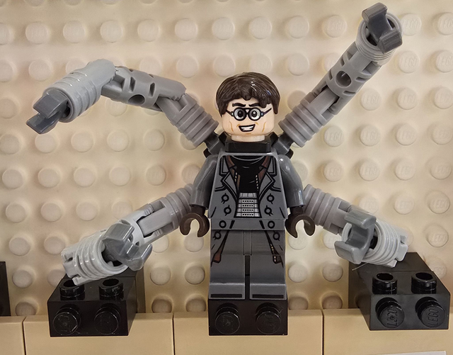 LEGO sh0890 Dr. Octopus (Otto Octavius) / Doc Ock Minifigur