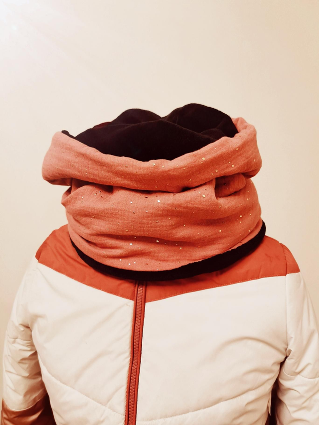 Snood adulte rose 