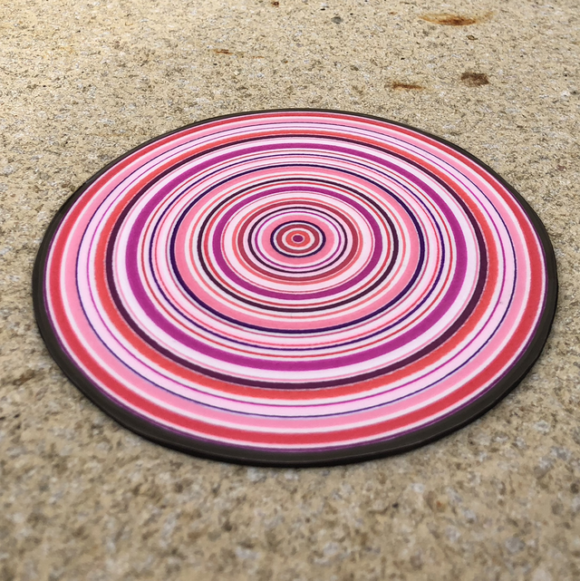Pink coaster I