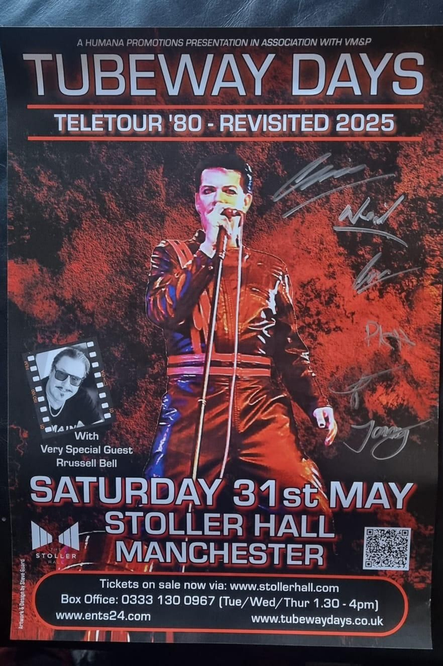 Manchester 31/05/2025  A3 Poster