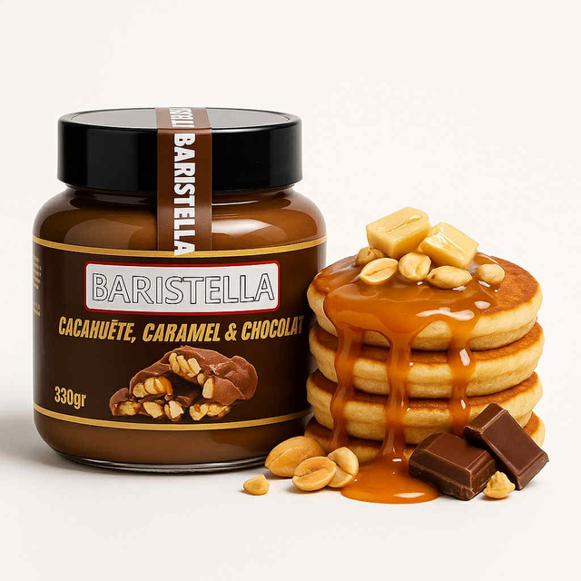 Baristella Peanut Caramel & Chocolate 330g