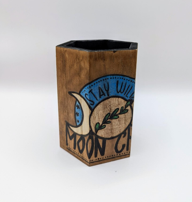 'Stay Wild Moon Child' pot