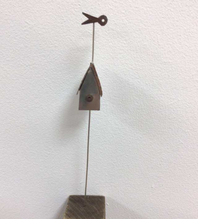 Bird House Sculpture
