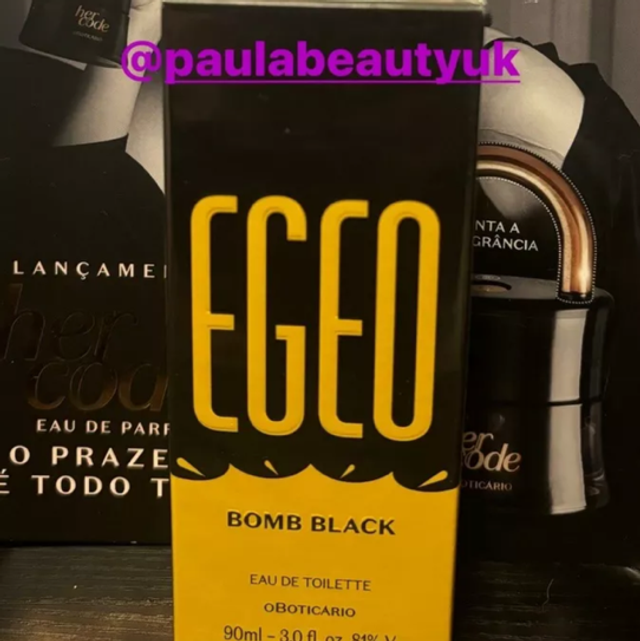 Egeo Bomb Black Eau De Toilette 90ml O Boticário *