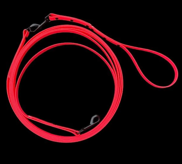 Flourescent Pink Waterproof Longline With Removable Handle