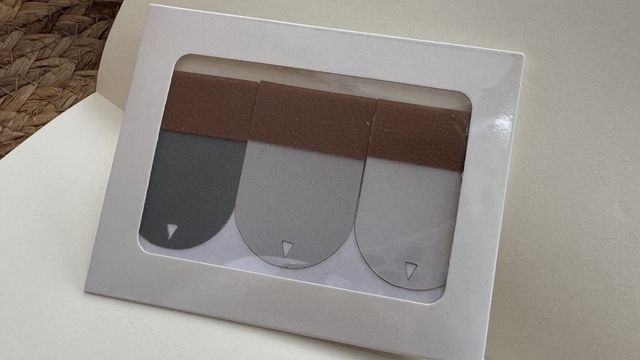 Les basics Gray, coffret de 3 marque-pages magnétiques