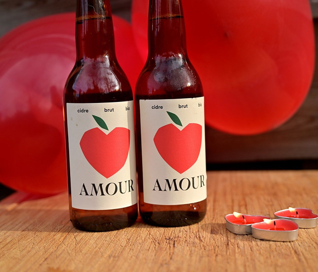 AMOUR / HEROUT - BIO - cidre brut 33cl