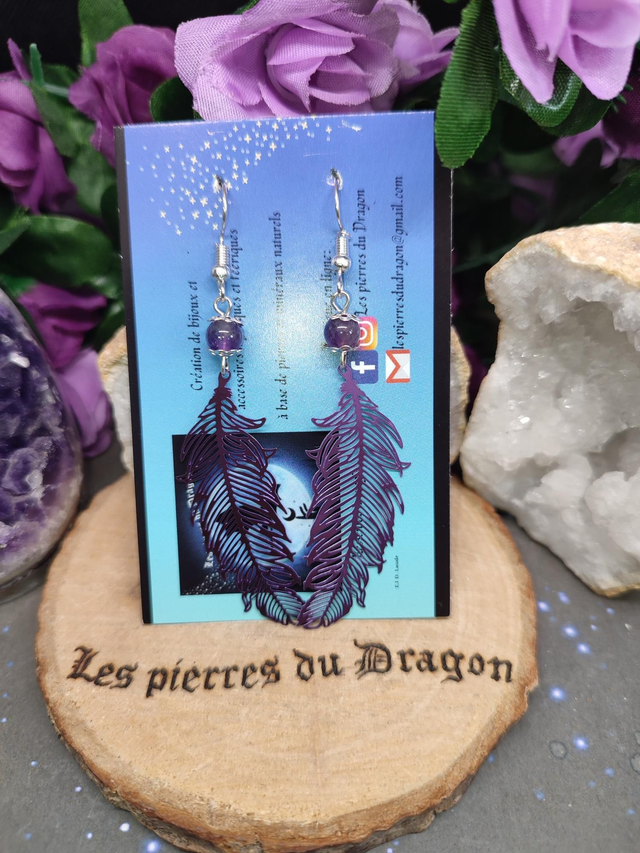 Boucles d'oreilles Amélyra