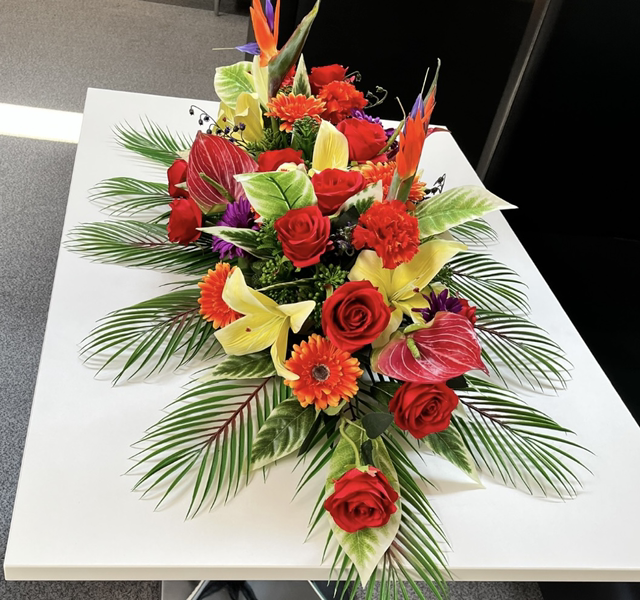 Vibrant Coffin Spray