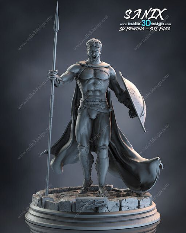 STATUE LEONIDAS &quot;300&quot; série movie