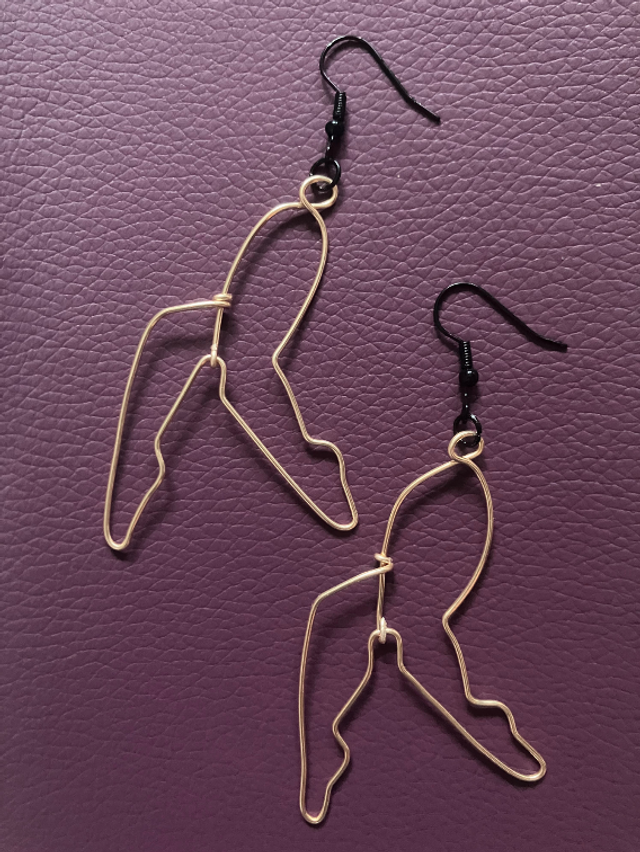 Earrings Dancer Legs