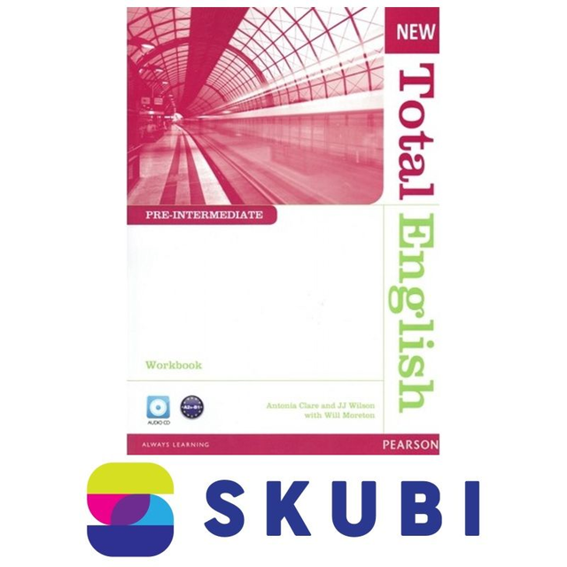 Kniha New Total English Pre-Intermediate Workbook w/ Audio CD Pack (no key)