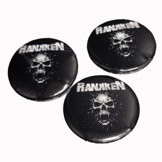 Badge RANKKEN Demon Skull - 28 mm
