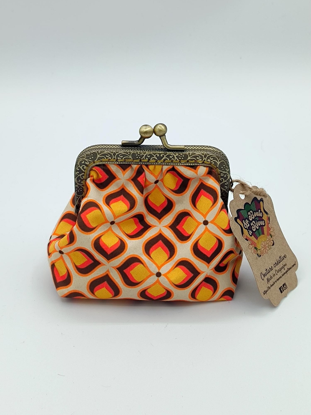 Porte-monnaie rétro 