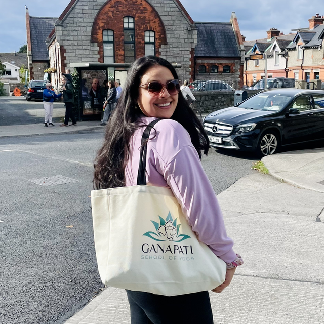 Ganapati Cotton Tote Bag