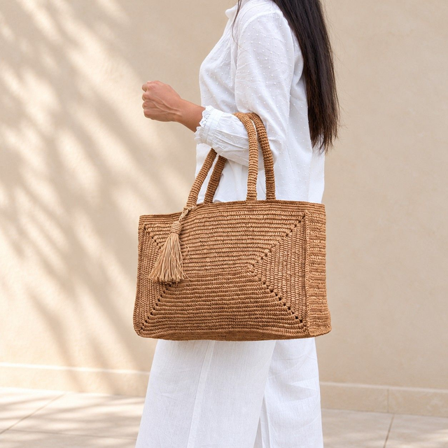Sac Isalia en raphia de Madagascar