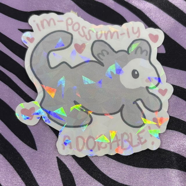possum sticker 