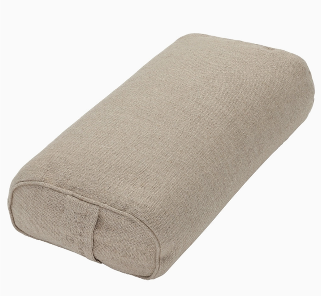 Bolster de yoga Moonchild, petit, rectangulaire, naturel