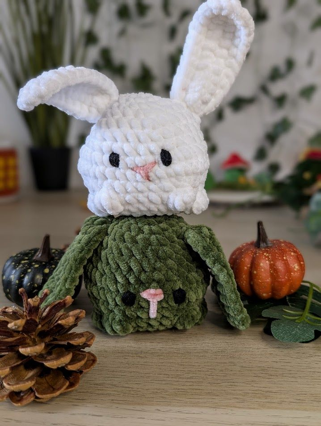 Mini peluche , gardien de la forêt , coloris  au choix , animaux mignons , crocheté main