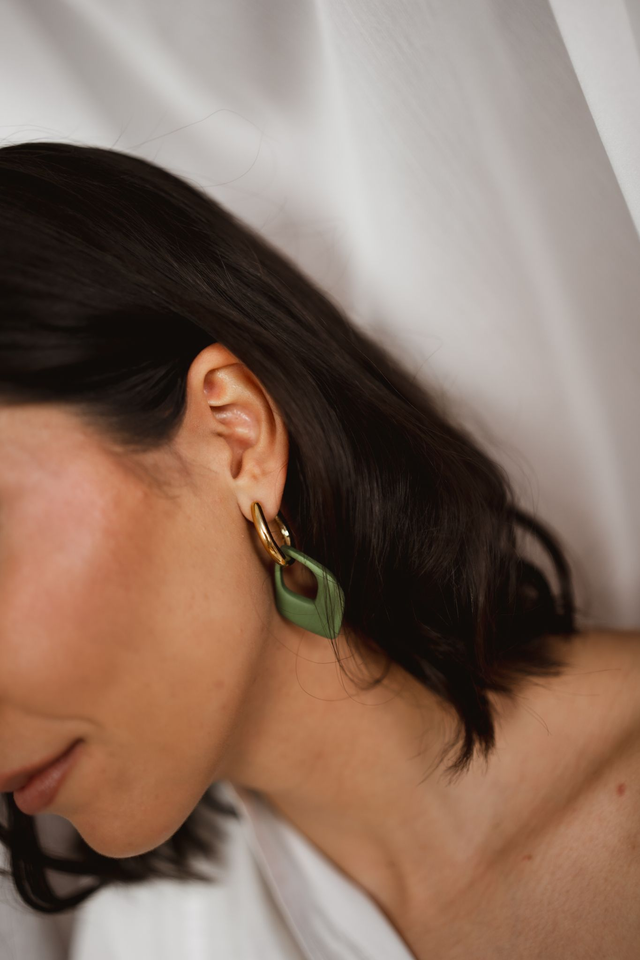 Polymer Clay Earrings ~ Heloise