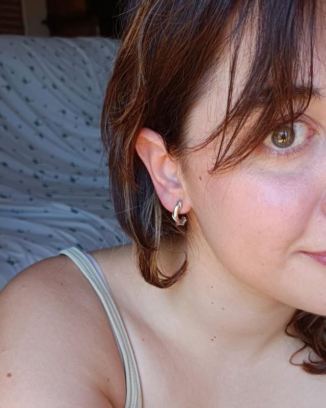 Orecchini Semicerchio foglie