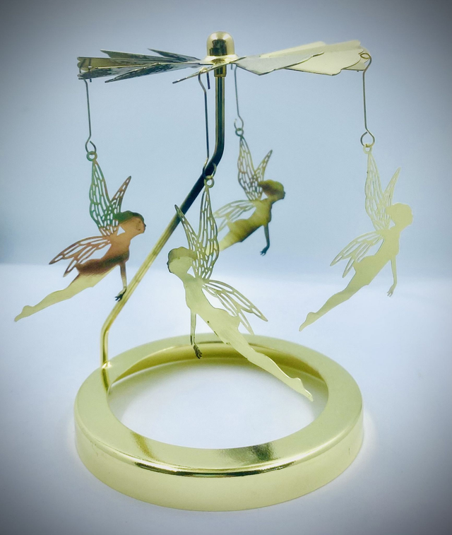 Porte-bougie carrousel féérique