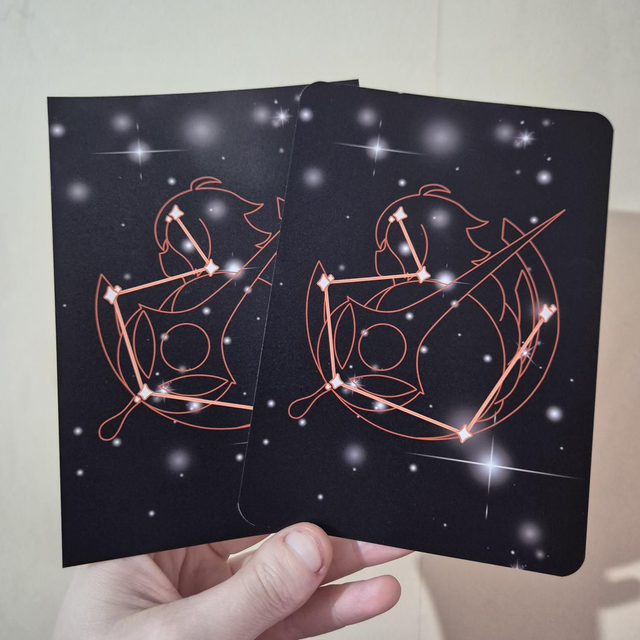 SALE - A6 Print: Genshin -  Aether Pyro