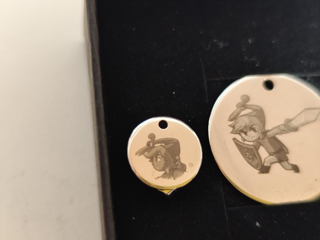 Médaillon Link Zelda Minish Cap