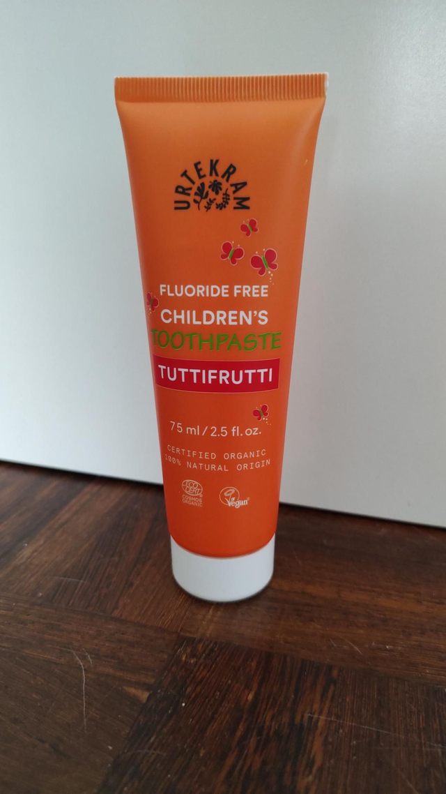 Urtekram - Tandpasta kind tuttifrutti