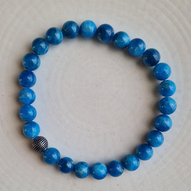 Bracelet Homme APATITE 8mm