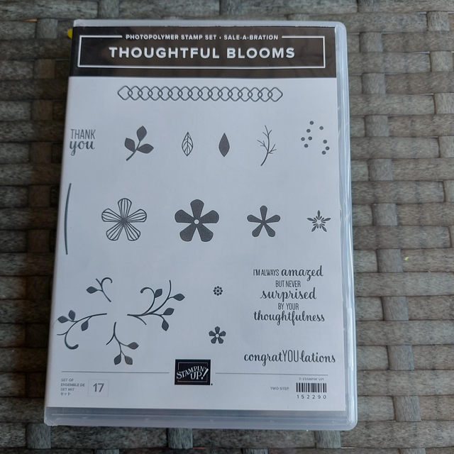 Thoughtful Blooms stamp set