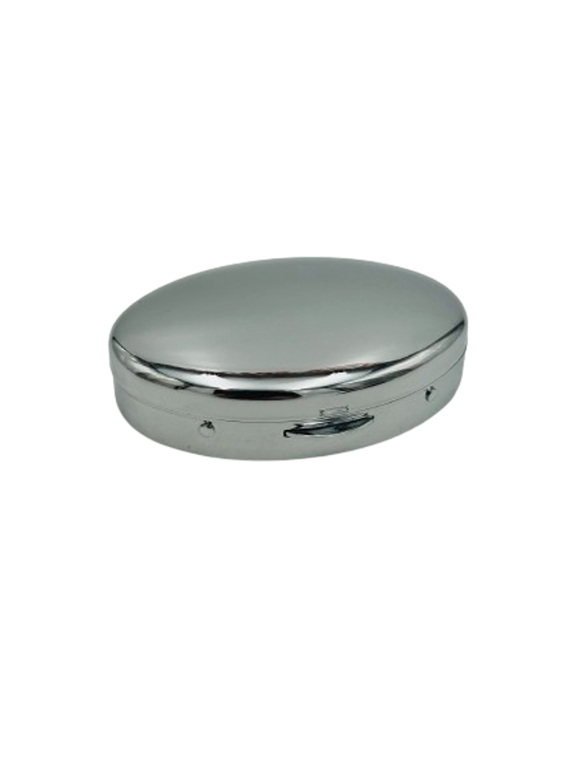 Trinket / Pill Box - Oval - Engraved  
