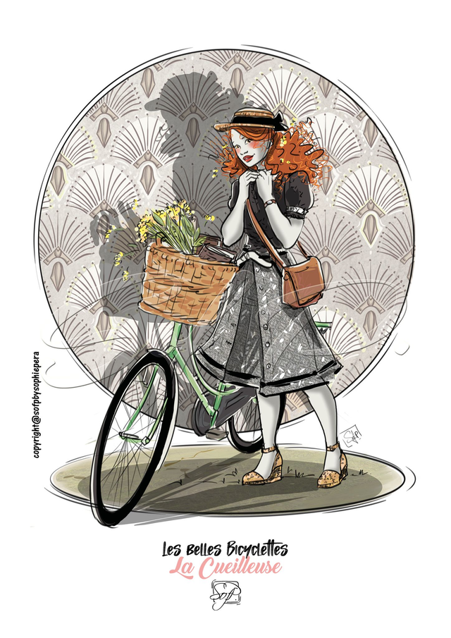 LADIES - Les belles byciclettes - la cueilleuse