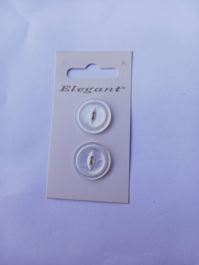 Knoop 031 (Elegant) Wit glans