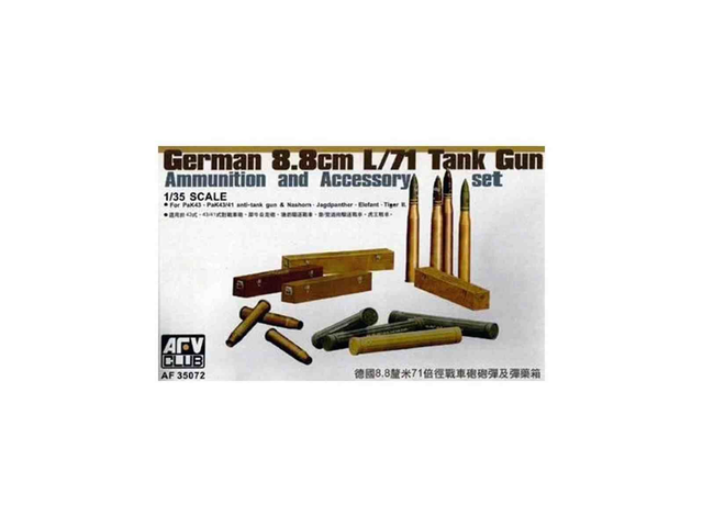 Munit.88mm Pak43/Tiger II AFV Club 35072 1/35
